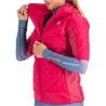 Veste d'échauffement femme Sportful Rythmo W Puffy framboise